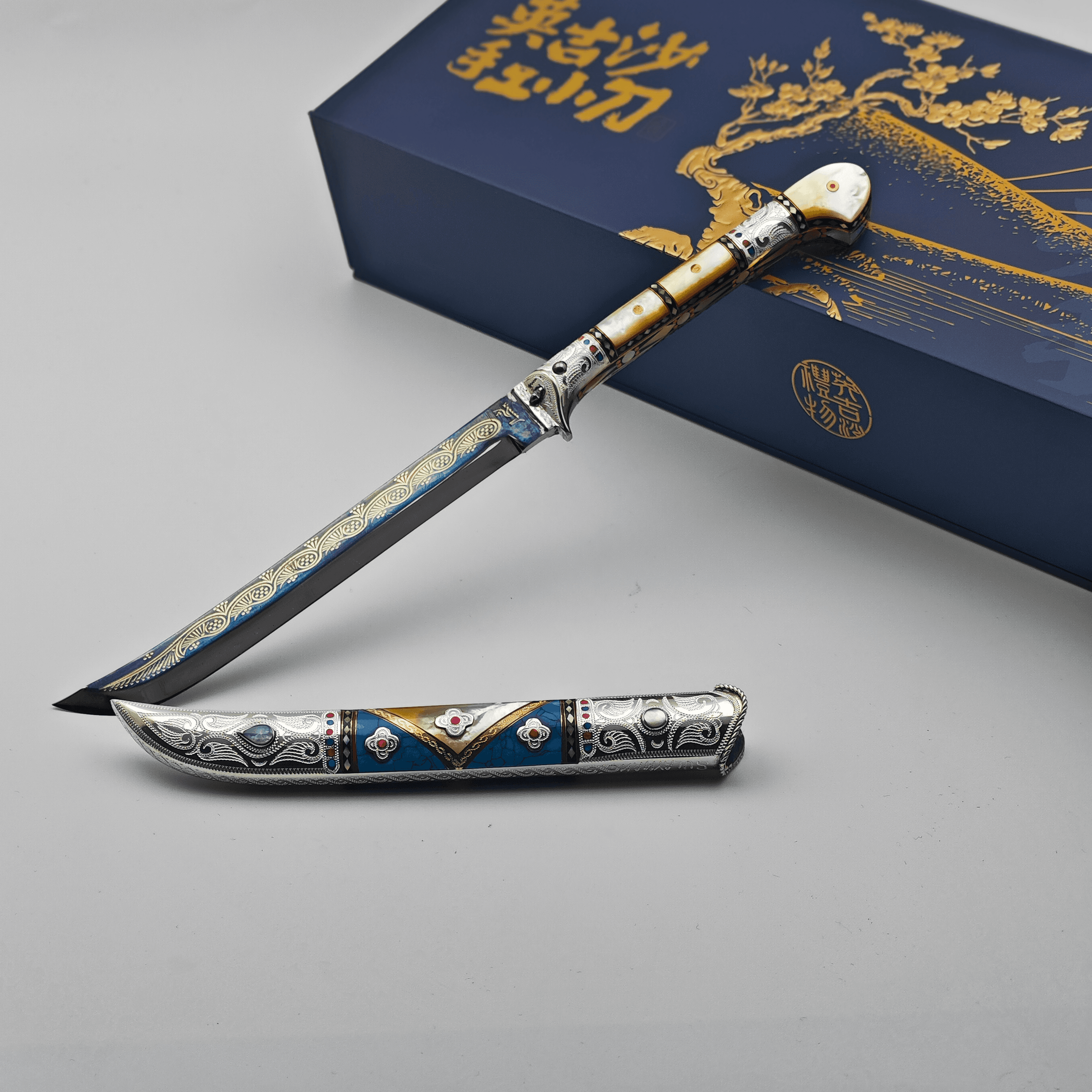 Sulayman 师傅筷子刀细节