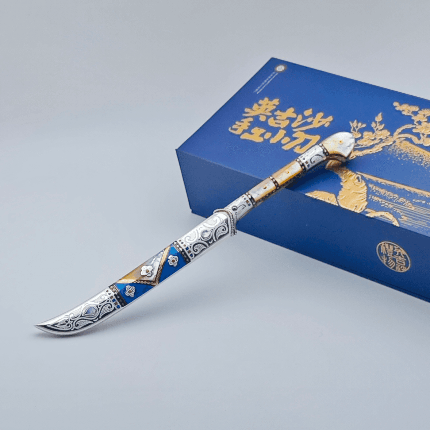 Sulayman 师傅筷子刀细节